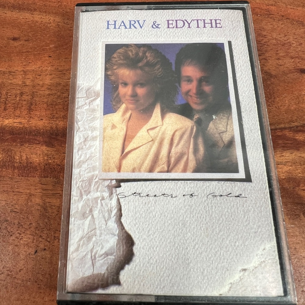Harv & Edythe Streets of Gold Cassette Tape 1987 Master Resource CCM Gospel